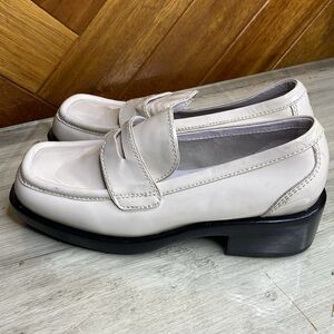 Jeffrey Campbell Sorbonne Patent Leather Penny Loafers Size 6